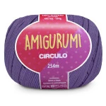 Linha Circulo Amigurumi 254M Cor 6201 Tecno