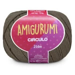 Linha Circulo Amigurumi 254M Cor 7066 Cinza quente