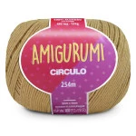 Linha Circulo Amigurumi 254M Cor 7076 Caramelito