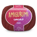 Linha Circulo Amigurumi 254M Cor 7078 Pimenta Rosa