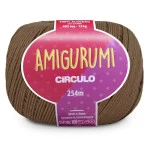 Linha Circulo Amigurumi 254M Cor 7713 Lenha