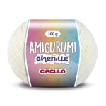 Linha Circulo Amigurumi Chenille 110M Cor 1706 - Flocos