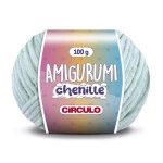 Linha Circulo Amigurumi Chenille 110M Cor 2204 - Verde-Candy