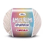 Linha Circulo Amigurumi Chenille 110M Cor 3148 - Macadamia