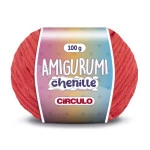 Linha Circulo Amigurumi Chenille 110M Cor 3635 - Paixao