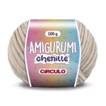Linha Circulo Amigurumi Chenille 110M Cor 7062 - Amendoim