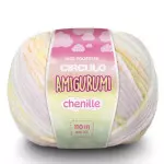 Linha Circulo Amigurumi Chenille 110M Cor 9087 - Abraco