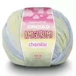 Linha Circulo Amigurumi Chenille 110M Cor 9170 - Passaro