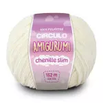 Linha Circulo Amigurumi Chenille Sli152M Cor 1706 - Flocos