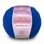 Linha Circulo Amigurumi Chenille Sli152M Cor 2745 - Marinheiro