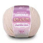 Linha Circulo Amigurumi Chenille Sli152M Cor 3148 - Macadamia