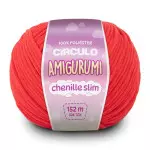 Linha Circulo Amigurumi Chenille Sli152M Cor 3635 - Paixao