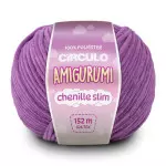 Linha Circulo Amigurumi Chenille Sli152M Cor 6034 - Realeza