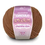 Linha Circulo Amigurumi Chenille Sli152M Cor 7543 - Ceramica