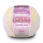 Linha Circulo Amigurumi Chenille Sli152M Cor 9087 - Abraco