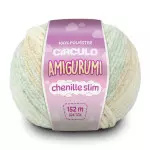 Linha Circulo Amigurumi Chenille Sli152M Cor 9139 - Safari