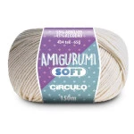 Linha Circulo Amigurumi Soft 150M Cor 1706 - Flocos