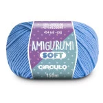 Linha Circulo Amigurumi Soft 150M Cor 2137 - Hortensia