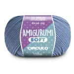 Linha Circulo Amigurumi Soft 150M Cor 2236 - Azurita