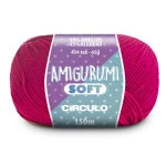 Linha Circulo Amigurumi Soft 150M Cor 3334 - Tulipa