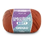 Linha Circulo Amigurumi Soft 150M Cor 4140 - Tijolo
