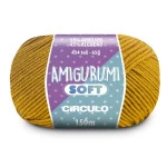Linha Circulo Amigurumi Soft 150M Cor 7069 - Mostarda