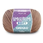 Linha Circulo Amigurumi Soft 150M Cor 7603 - Castor