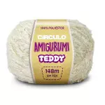 Linha Circulo Amigurumi Teddy 148M Cor 1706 Flocos