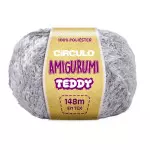 Linha Circulo Amigurumi Teddy 148M Cor 2198 Fumaca