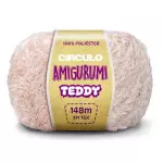 Linha Circulo Amigurumi Teddy 148M Cor 3081 Rosada