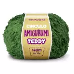Linha Circulo Amigurumi Teddy 148M Cor 5398 Musgo