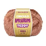 Linha Circulo Amigurumi Teddy 148M Cor 7713 Lenha