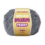 Linha Circulo Amigurumi Teddy 148M Cor 8335 Coala