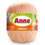 Linha Circulo Anne 500M Cor 4224 Peach Fuzz