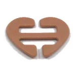 Clip Terlizzi Coracao Ap121-464 C/10 Cor 0009 Chocolate