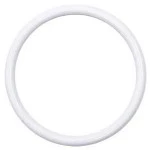 Argola Jowama Arc- 30 Plastica C/144 Cor Branca