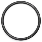 Argola Jowama Arc- 30 Plastica C/144 Cor Preta