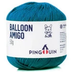Linha Pingouin Balloon Amigo 50G Cor 2524 - Petroleo