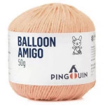 Linha Pingouin Balloon Amigo 50G Cor 7269 - Peach