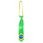 Gravata Bem Brasil Bb98 Torcedor Cor Verde