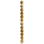 Bola Brilliant Lisa 1005 5Cm C/12 Cor Ouro