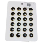 Botao Kr 7764-24 Dour/Ny C/24 Cor Preto