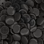 Botao Pressao Ritas 10 C/50 Cor 50   Preto