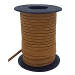 Cordao Artiara Camurca 3Mm C/30M Cor Caramelo