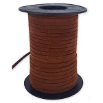 Cordao Artiara Camurca 3Mm C/30M Cor Conhaque