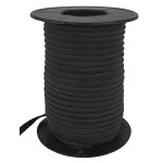 Cordao Artiara Camurca 3Mm C/30M Cor Preto