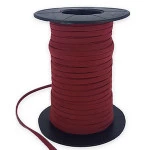 Cordao Artiara Camurca 3Mm C/30M Cor Vermelho