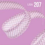 Vies Fechado Cinderela Xadrez 25Mm 20M Cor 207 Lilas