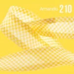 Vies Fechado Cinderela Xadrez 25Mm 20M Cor 210 Amarelo