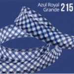Vies Fechado Cinderela Xadrez 25Mm 20M Cor 215 Royal Gde